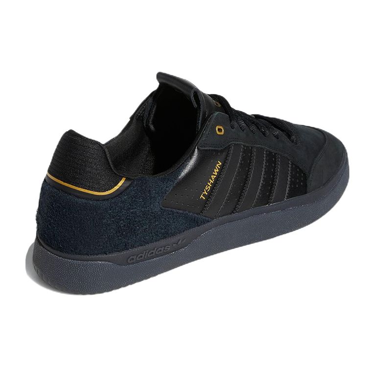 adidas Кроссовки унисекс Tyshawn Low Black Gold Metallic Core-Black GY6957