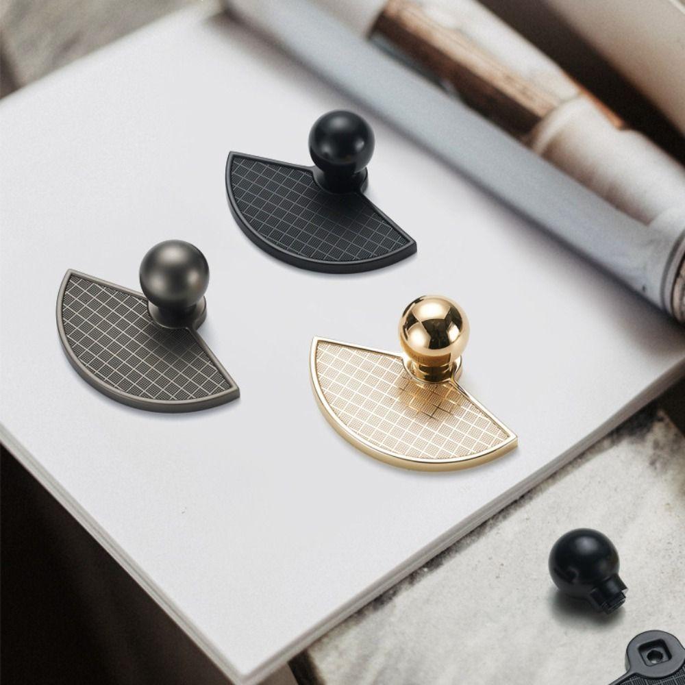 Ручки для ящиков с одним отверстием, веерообразные ручки для мебели, ручки для шкафов, украшения для шкафа