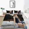 2023 Новый стиль, комплект пододеяльников Queen King Size, бикини с принтом, винтажное постельное белье, костюм с наволочкой, роскошный домашний текстиль