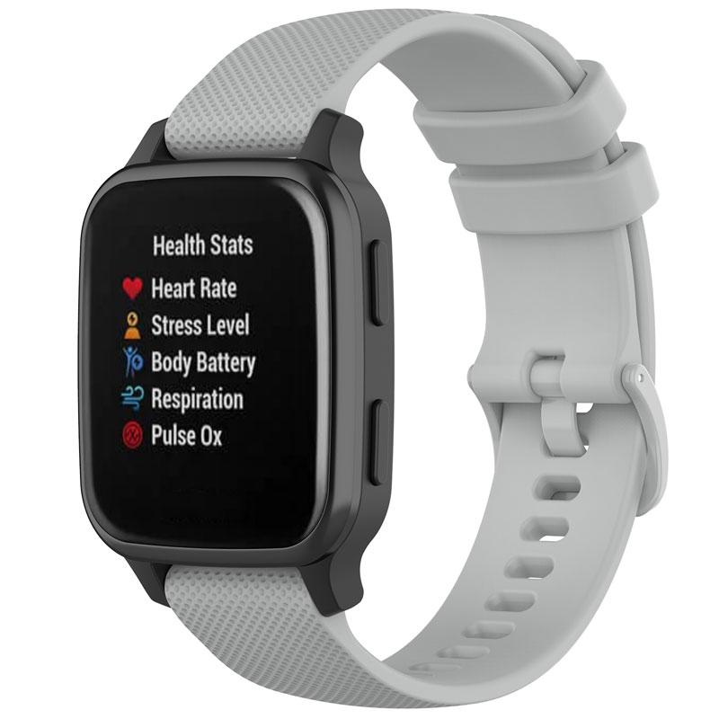 20mm Silicone Watchband For Garmin Venu SQ Smart Watch Bracelet Forerunner 245 645 Music 55 Wristband Strap Replacement Belt