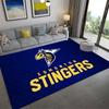 Edmonton Stingers Carpet Rug for Living Room Bedroom Home Sofa Decoration,Kids play Non-slip Floor Mat