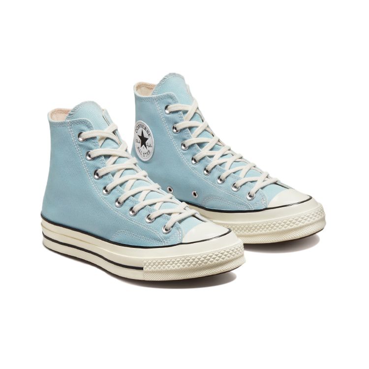 Converse Chuck 70 High Seasonal Color - Light Armory Blue Unisex Sneakers Egret Black A00459C