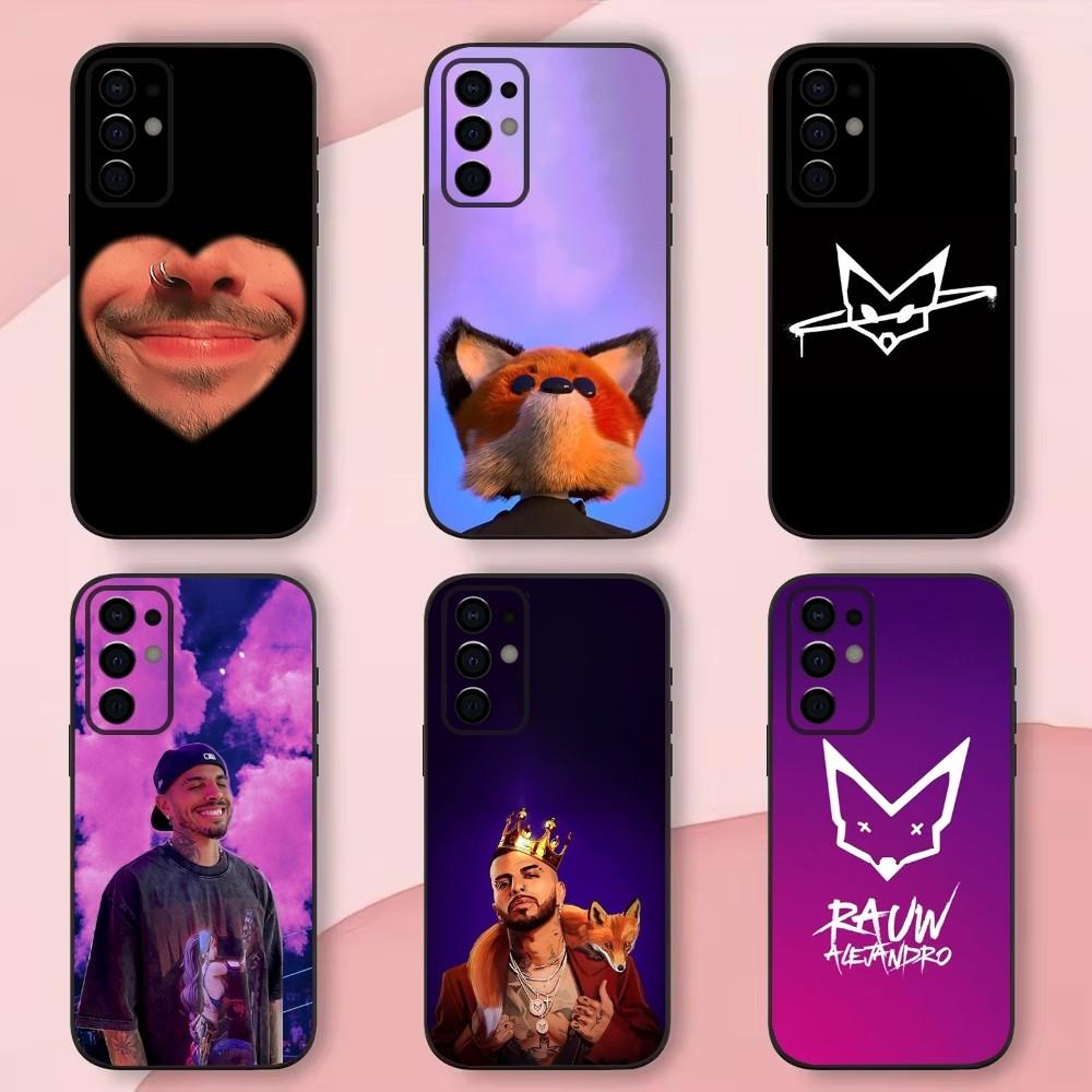 Чехол для телефона R-Rauw Alejandro Rapper для Samsung S24,S21,S22,S23,S30,Ultra,S20,Plus,Fe,Lite,Note,10,9,5G Черный Мягкий
