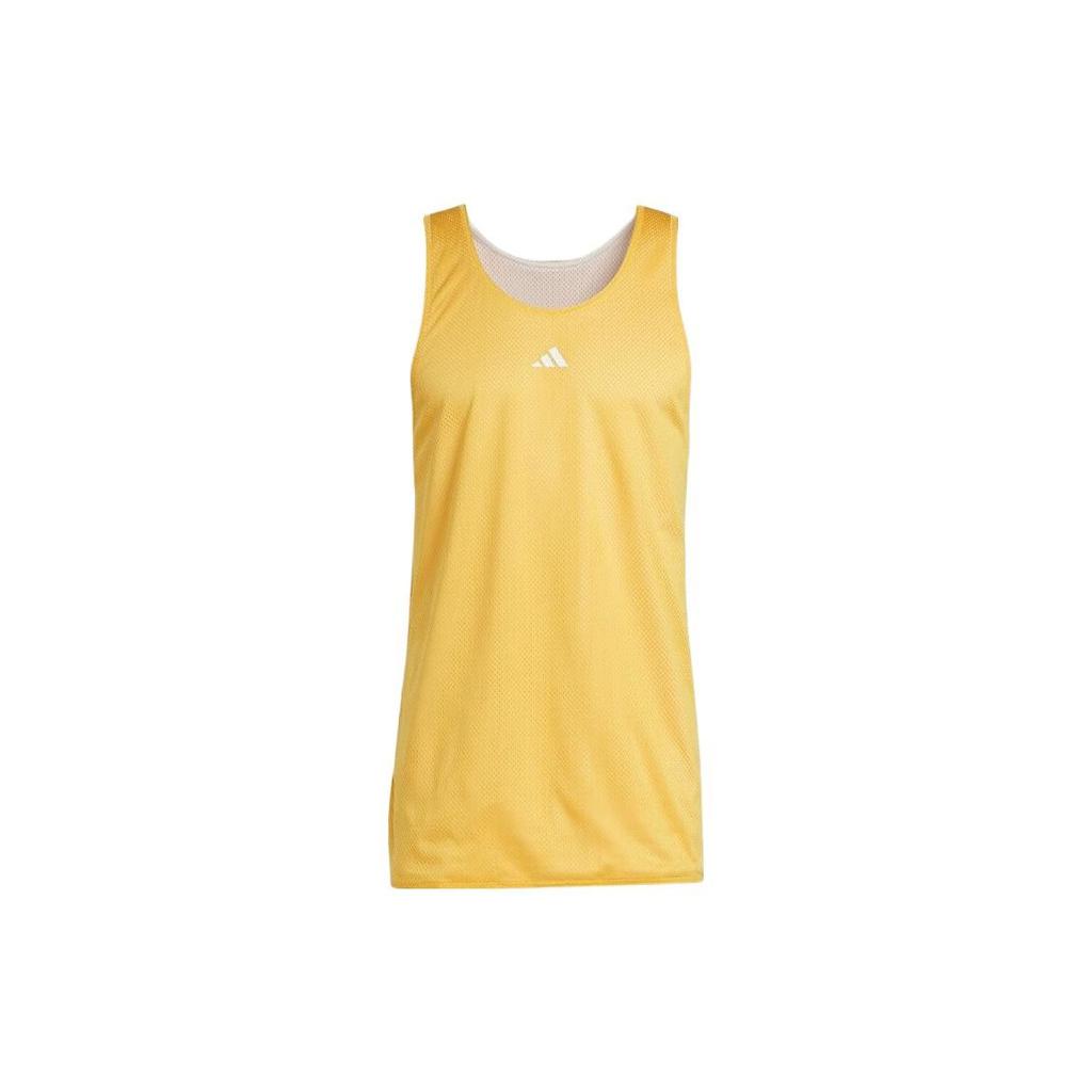 Adidas Reversible Sports Basketball Vest Men Tops White IM4210