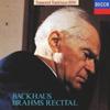CD WILHELM BACKHAUS - Backhaus Brahms Recital (Limited Ed UCCD9169 Japan Classical Used