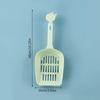Plastic Mesh Cat Litter Scoop for Cleaning Cat Toilets and Trays, Thickened Hollow Design, Candy Color Options