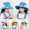 Outdoor Boy Girl Adjustable Sun Hat UV Protection Wide Brim Cap Children Bucket Hats