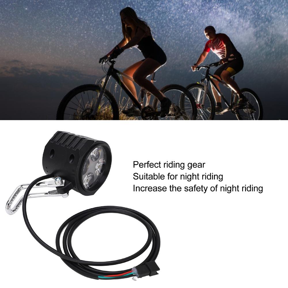 10 Inch Electric Horn Headlight ABS Bike Headlight Cycling Accessories