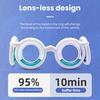 Motion Sickness Glasses Relieve Car Sickness Glasses Airsickness Seasickness Glasses No Lens Anti Nausea Vertigo Liquid Glasses for Adults or Kids