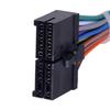 CITALL Fit For ISO Android Car Stereo Lead Plastic 20Pin ISO Wiring Harness Connector Adaptor
