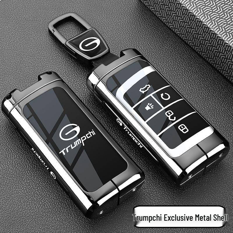 Металлическая крышка для брелока смарт-ключа Trumpchi/Subaru GA8 для моделей GS4, GS5, GS8, GA4, GA5, GA6.