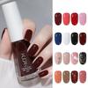 Skin-Friendly Nail Color Polish Decorative Portable Baking-Free Fast Drying Water Based Peelable Nail Polish