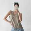New Arrivals Open Run Women Rayon Sleeveless Loose Blouse