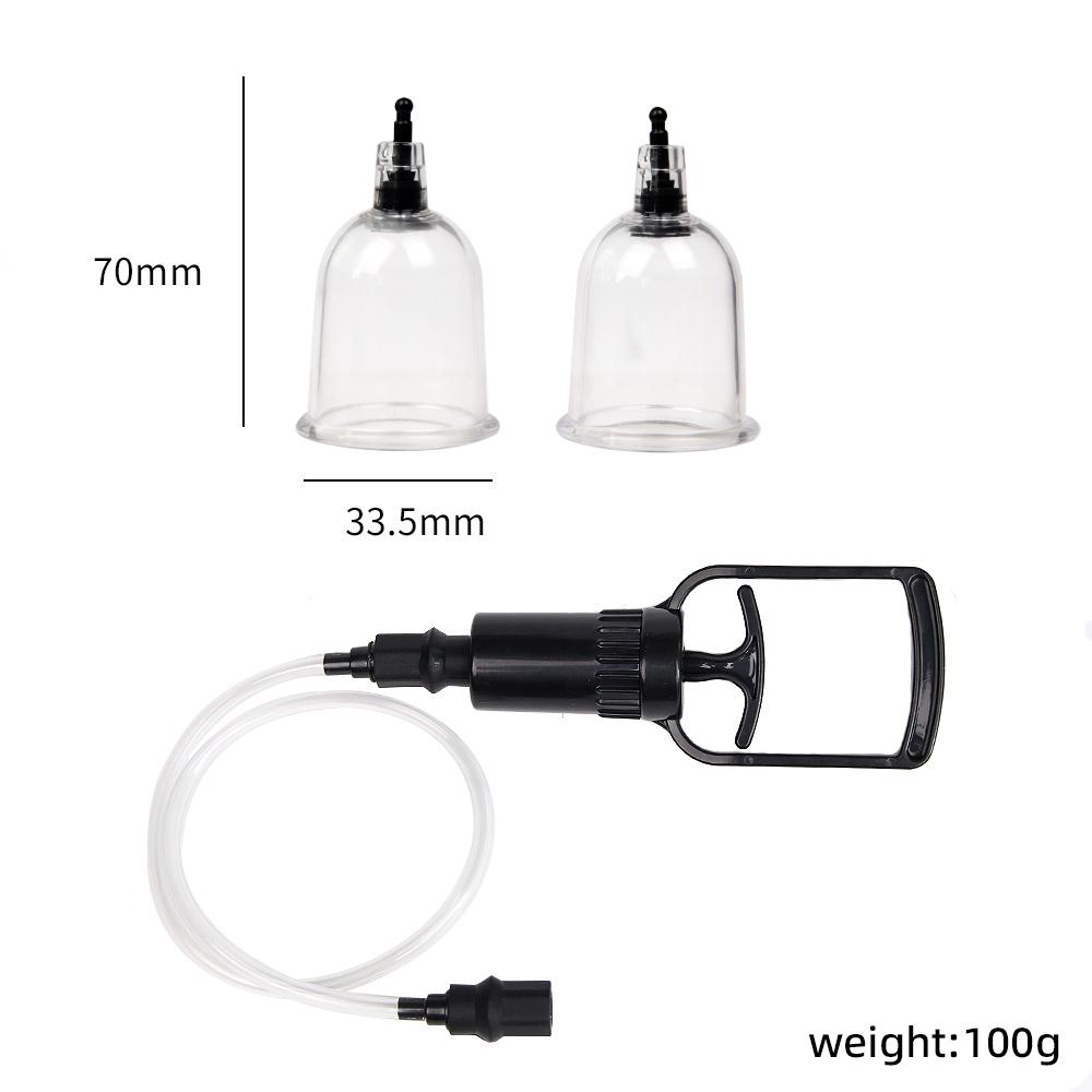 Female Breast Sucker Pussy Pump Enlarger Clitoris Clit Stimulator Nipple Vacuum Pump Adult Sex Toys For Women Nipple Clamps