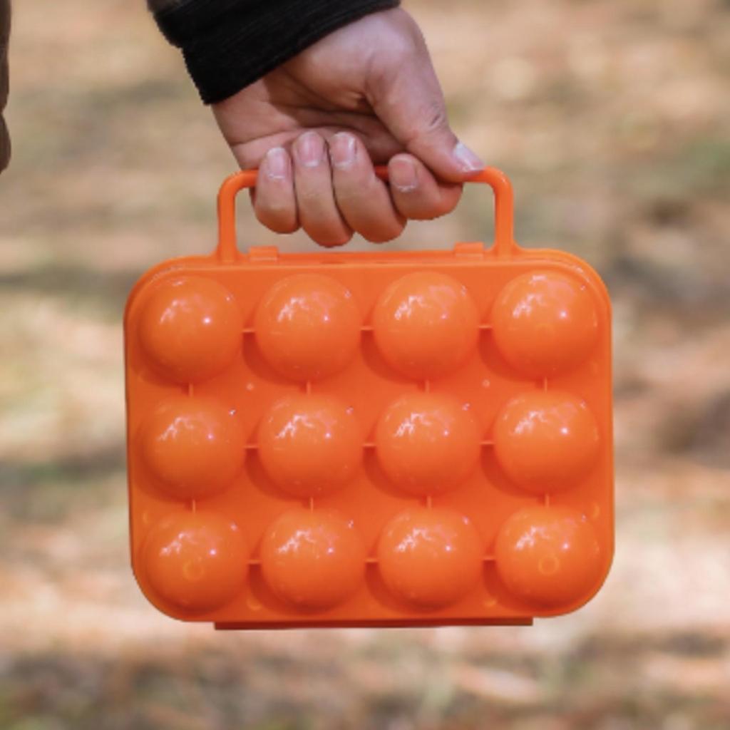 Portable Egg Safety Case Lightweight Storage Box Compact Holder