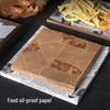 Коричневая английская пергаментная бумага для выпечки и упаковки продуктов