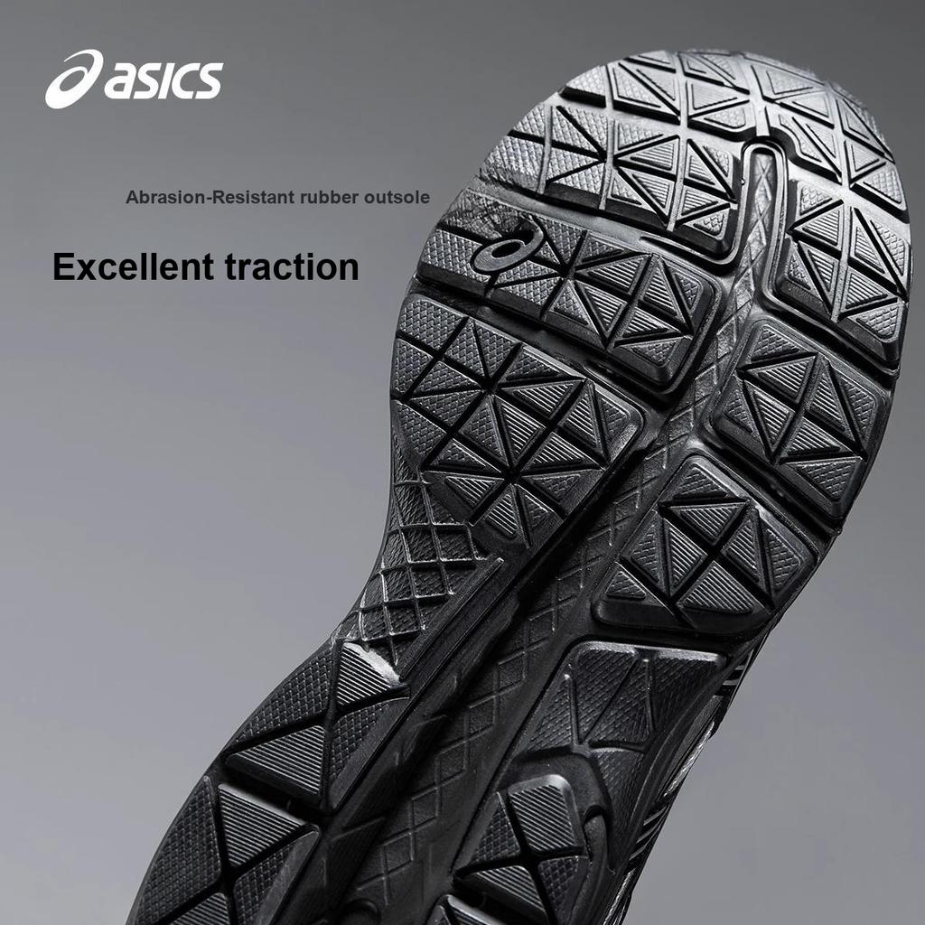 Asics Беговые детские кроссовки Contana Модные Удобные Нескользящие Дышащие Низкие Кроссовки Унисекс Черный Серебристый 1014A371-001
