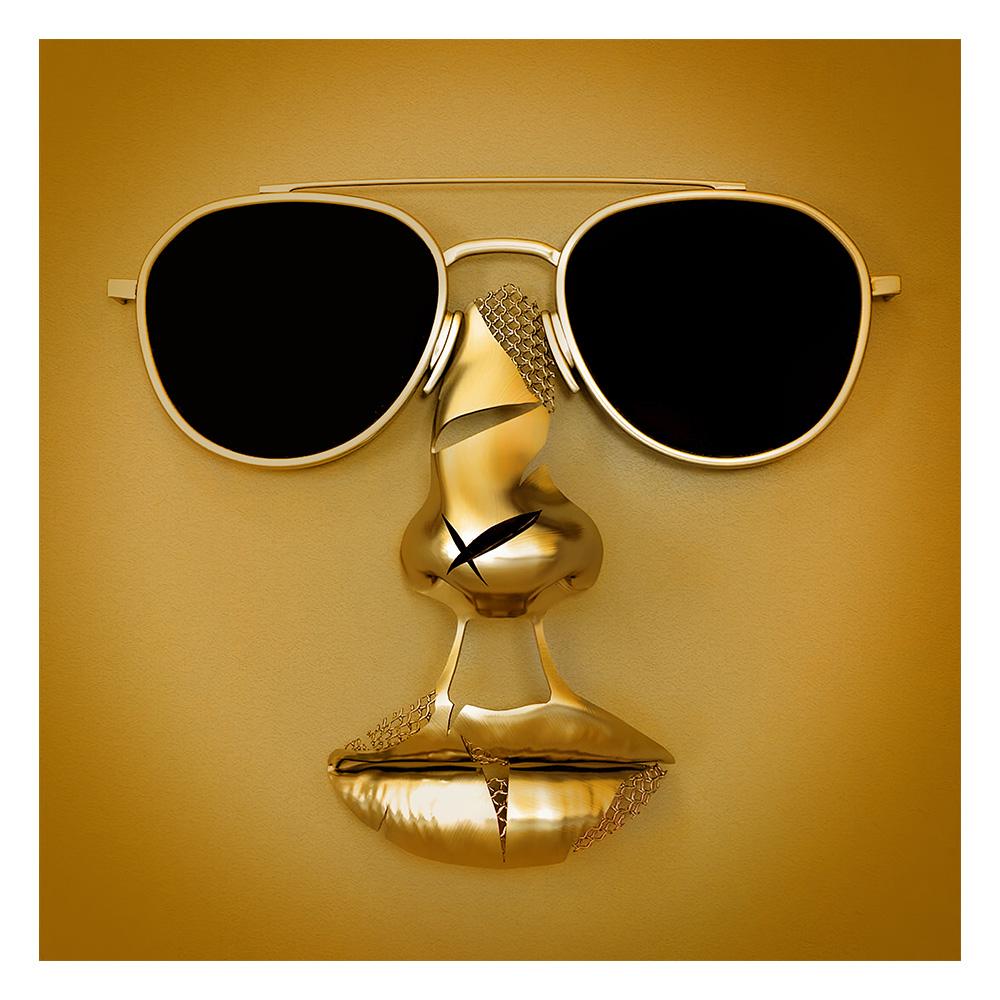 Metal Figure Statue Art Poster High Definition Printing Canvas Painting Prints Couple Sculpture Living Room Home Decor Picture