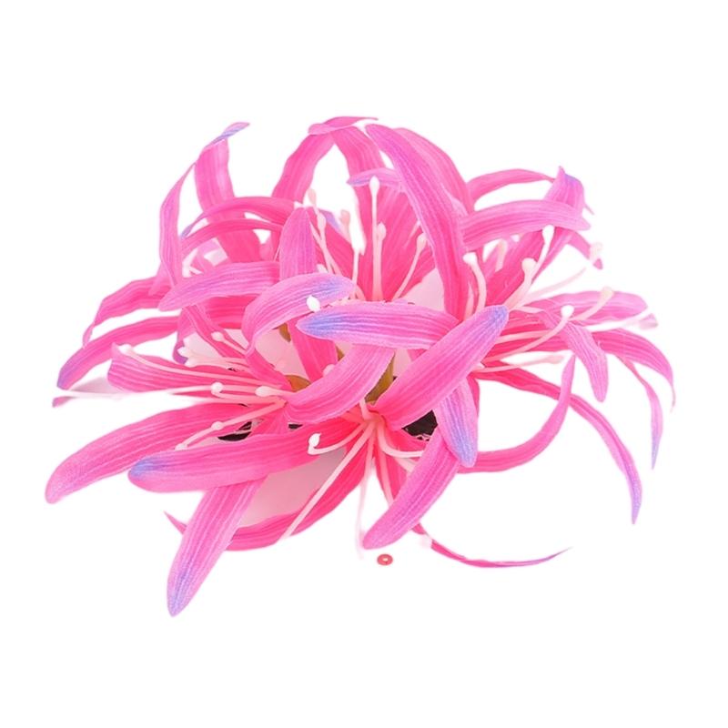 Элегантная Мода Большая Заколка для Волос с Цветком Биан, Головные Уборы для Женщин, Девушек, Нежная Боковая Заколка, Обручи для Волос, Аксессуары для Волос