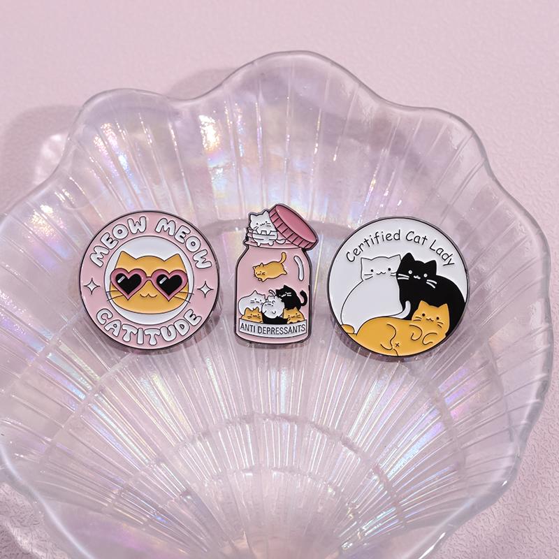 2-3set/pcs Enamel Pins Custom Animal Doctor TRUST ME I'M A DOGTOR Brooches Lapel Badges Cartoon Animal Jewelry Gift for Friends