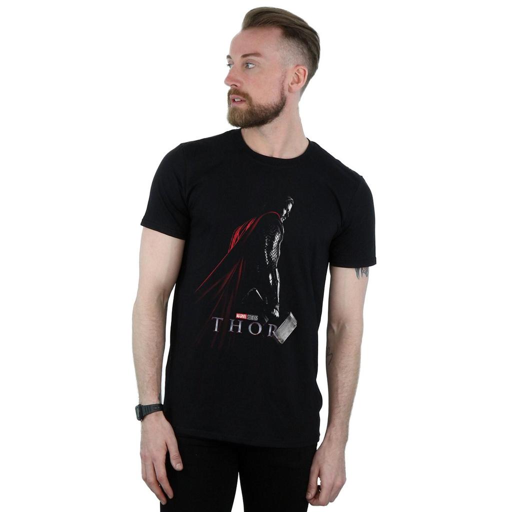 Marvel Studios Mens Thor Poster T-Shirt
