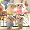 Cute Cute Puppy Pendant Plush Toy Doll Cartoon Bag Hanging Key Chain Doll
