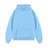 Mens Oversized Drop Shoulder Hoodie Heavyweight 220g Cotton Blend Streetwear Sweatshirt Loose Fit