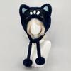Новая плюшевая зимняя шапка Геймерская милая шапка с ушками кошки Кавайная лыжная шапка с ушками животных Шапка с персонажем игры для косплея и тепла