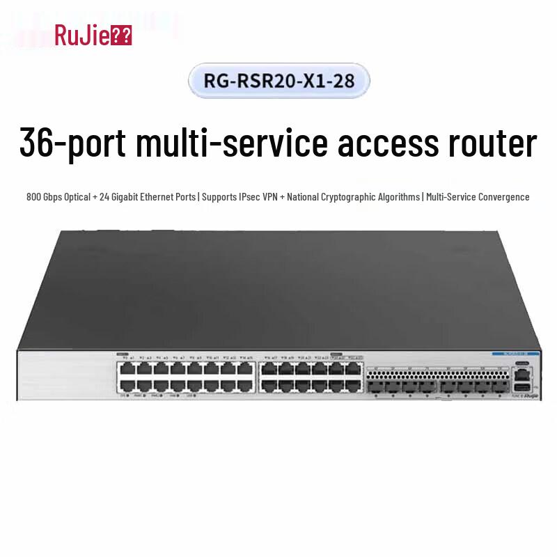 Ruijie RG-RSR20-X1-28 Enterprise Access Router (CN version)