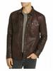 AL KHALID BASIC New Men's Brown Leather Shirt 100% Real Lambskin Stylish Slim Fit Shirt