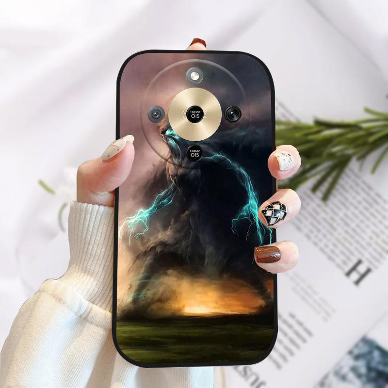 Чехол для Honor X9D Мягкий ТПУ Силиконовый Чехол для Телефона Для Honor Magic8 Lite X70 HonorX70 HonorX9d Задняя Крышка Coque Противоударный Fundas