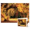 Пазл из 1000 деталей - Красочная осенняя листва дубов, популярная корейская головоломка