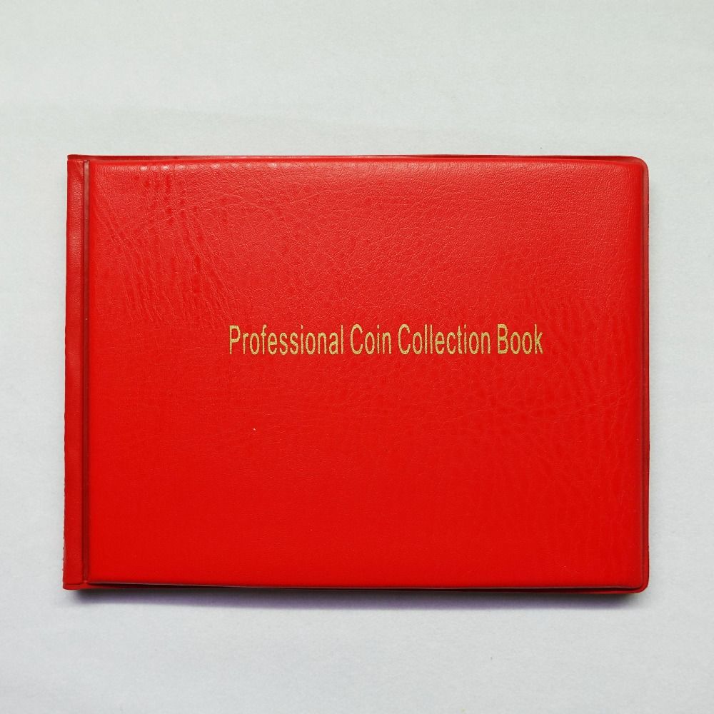 Чехол для хранения коллекции монет на 240 карманов, 10-страничный альбом для сбора монет для коллекционеров