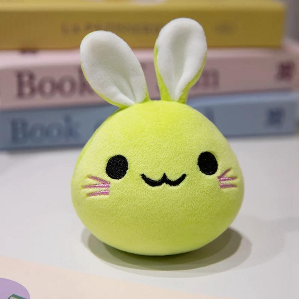 9pcs 13cm Plush Toy Mini Long Ear Bunny Kawaii Plush Rabbit Ball Gift
