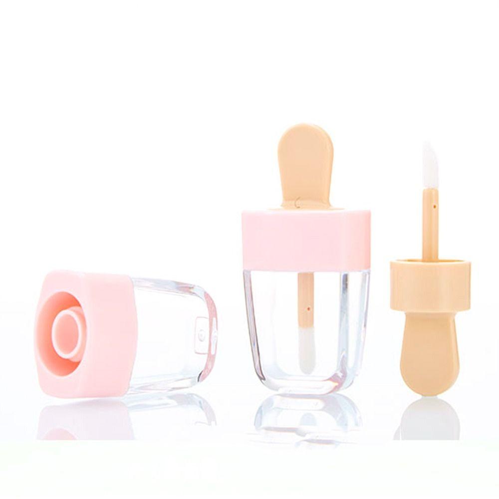 Инструмент для макияжа, тюбик для губной помады, прозрачные многоразовые флаконы, симпатичный тюбик для помады, сделай сам
