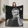 Супер Мягкий Плед Robbie Williams Live 2025 Tour Концертный Плед Премиум Фланелевое Постельное Покрывало Уютное Пушистое Покрывало Для Кровати Всесезонное Использование