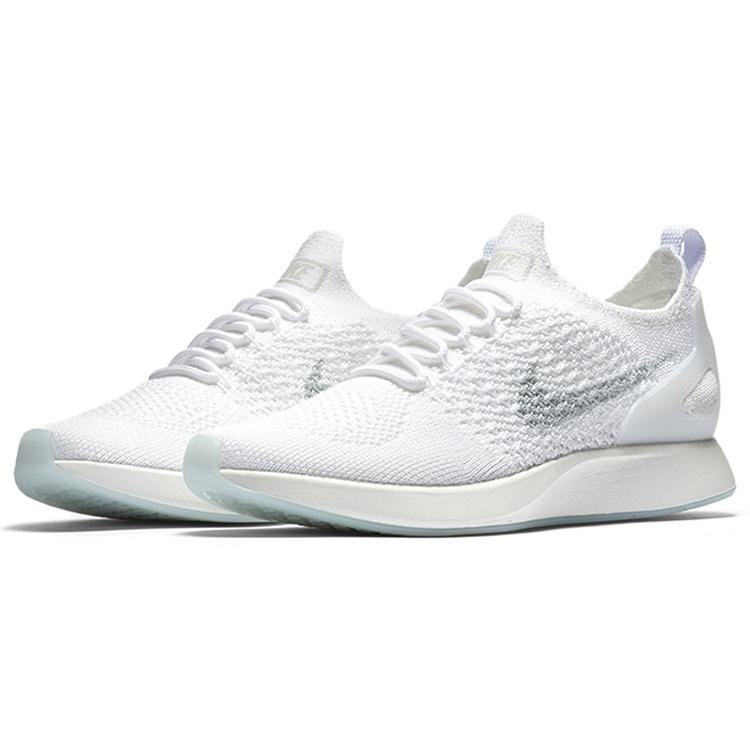 (WMNS) Nike Air Zoom Mariah Flyknit Racer 'White Pure Platinum' Women's AA0521-101