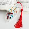 Ancient Chinese Landscape Painting Bookmark Beautiful Beautiful Leaf Vein Bookmark Gift To Classmates and Friends