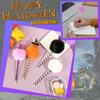 1PC Halloween Plush Ball Ballpoint Pen Cartoon Ballpoint Pen for Kid Boy Girl Student Game Reward Christmas Stocking Stuffer