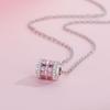New Dazzling Small Waist Necklace Pendant for Women's Light Luxury Fashion Collarbone Chain As A Gift for Girls