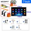 Universal Car Multimedia 7/9/10Inch Car Radio Wireless Carplay Android Auto 2 Din Stereo Receiver Player Bluetooth Touch Screen