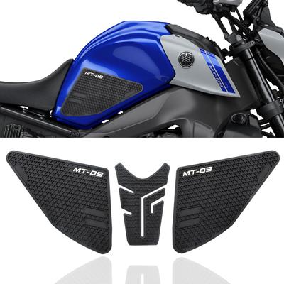 Нескользящие боковые наклейки на топливный бак для мотоцикла YAMAHA MT-09 MT09 2022, водонепроницаемая резиновая накладка