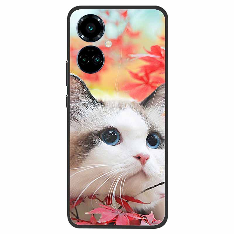 For Fundas Tecno Camon 19 / 19 Pro Case Camon19 Neo Black Bumper Silicone Soft Case For Tecno Camon 19 Neo Pro 4G 5G TPU Coque