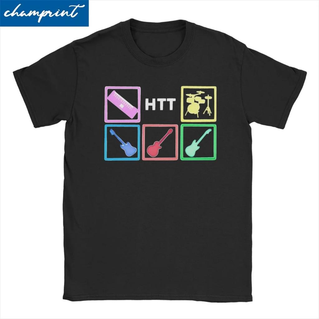 Men Women K ON HTT T Shirt Comic Anime 100% Cotton Clothing Novelty Short Sleeve Crew Neck Tee Shirt Summer T-Shirts