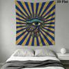 Eye of Horus Wall Tapestry Aesthetic Wall Hanging Printed Fabric Blanket Decorative Tapestries for Bedroom Living Room Home Decor