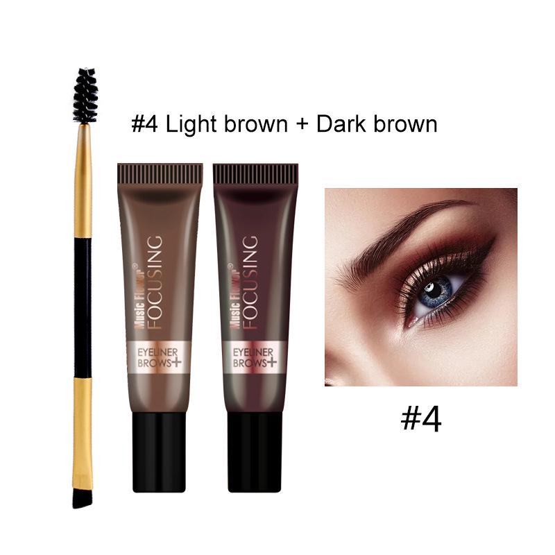 Косметический крем, жидкий водонепроницаемый длительный макияж, гель для бровей, подводка для глаз, усилитель бровей
