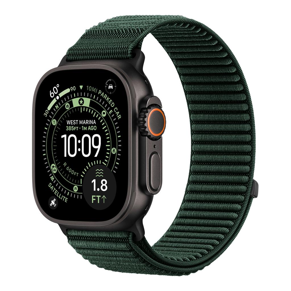 Спортивная петля для ремешка Apple Watch Серии 11/10/9/8/7/6/SE/Ultra 3 49мм 46мм 45мм 44мм 42/41/40мм Браслет Ремешок Correa iWatch Strap