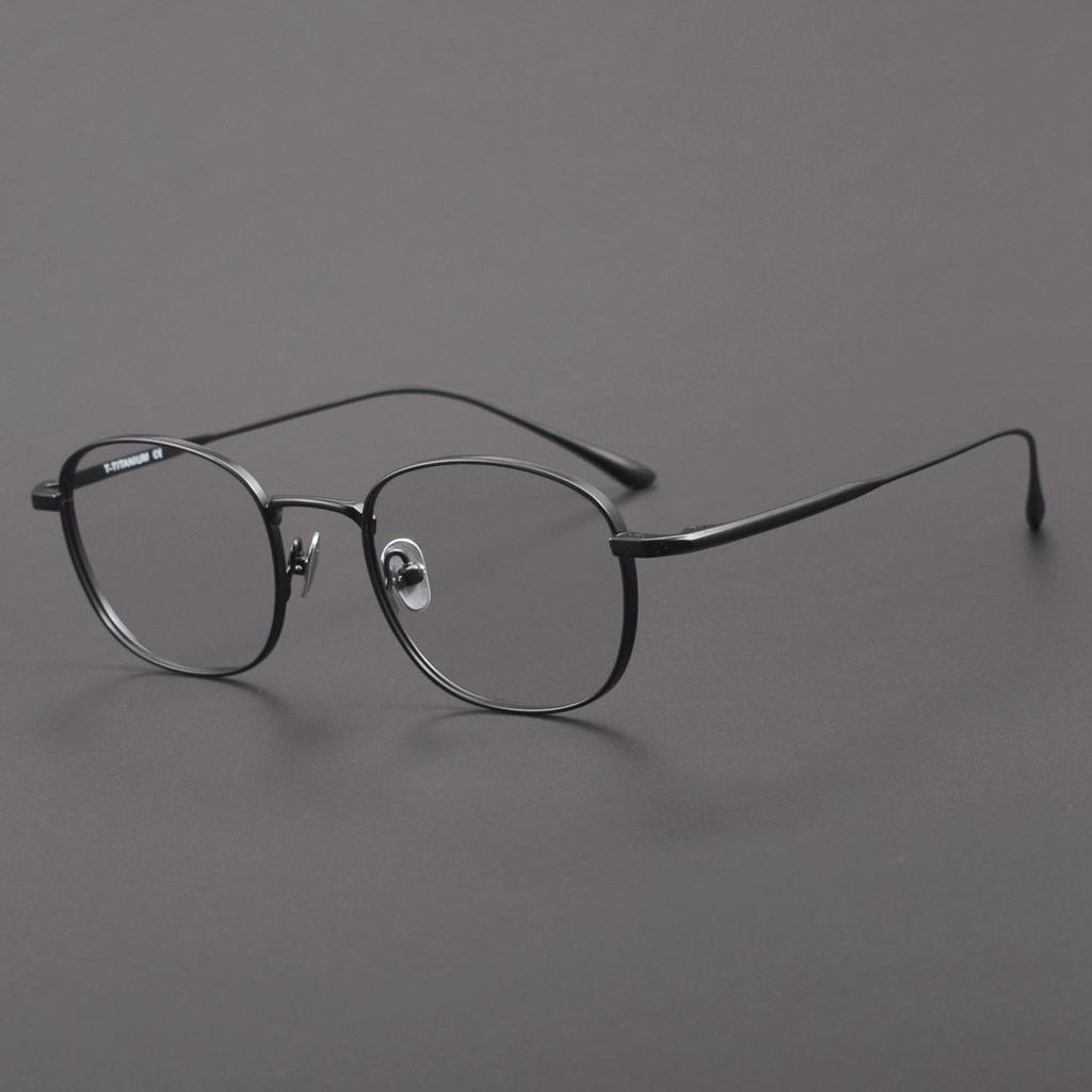Ultra-light Pure Titanium Full Frame Glasses - DAILYNEWS Retro Style for Men & Women with Myopia