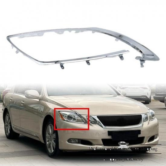Fit Lexus GS300 GS430 GS350 2005-2011 Right Headlight Bezel Ring Trim 8115630B80