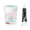 Powder Food Coloring Light Green + Black Icing Pen